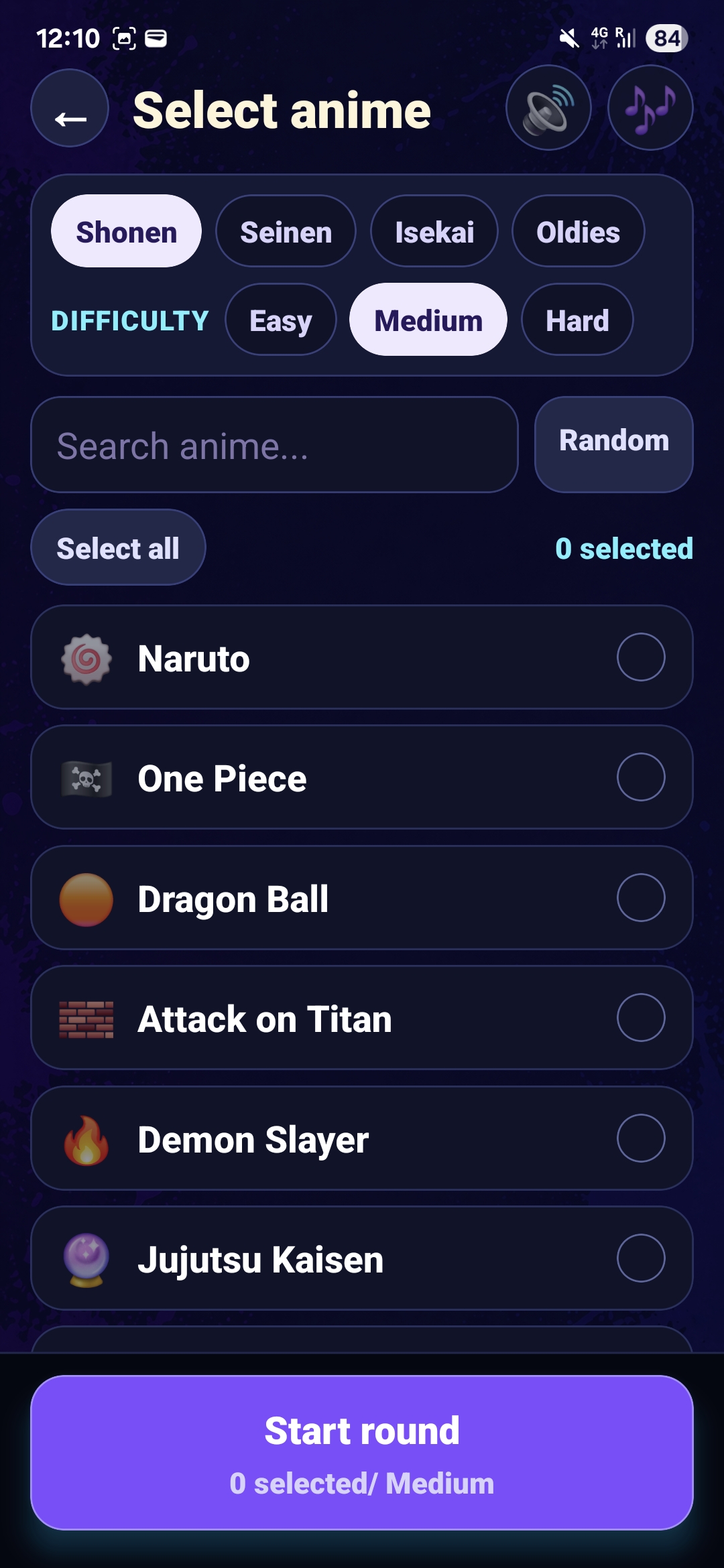 Anime Impostor – Select Anime
